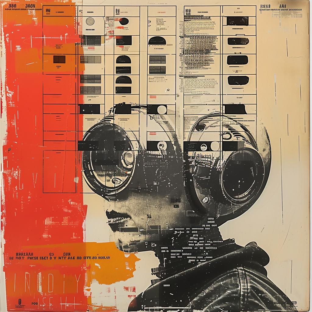 man  goggles  helmet  painting  collage  cyborg  surreal  graphic  modern  art 937573
