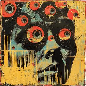 surreal  album  cover  woman  face  eyes  painting  art  design  creative 1063550