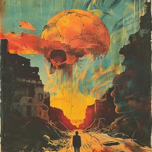 surreal  blockprint  poster  movie  end  world  creative  Jack  Kirby  Aroch 1063126