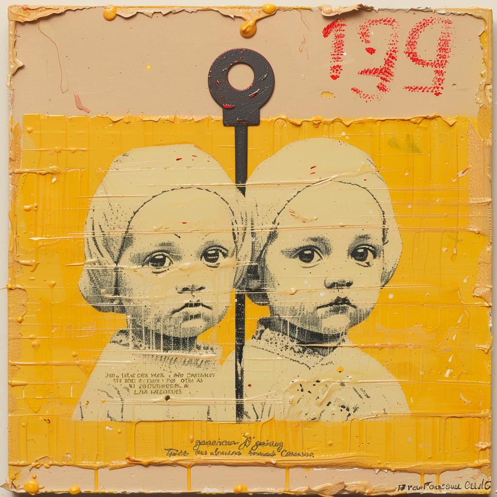 encaustic  painting  children  key  texture  art  palette-knife  impasto  Joan  Cornella 1016144