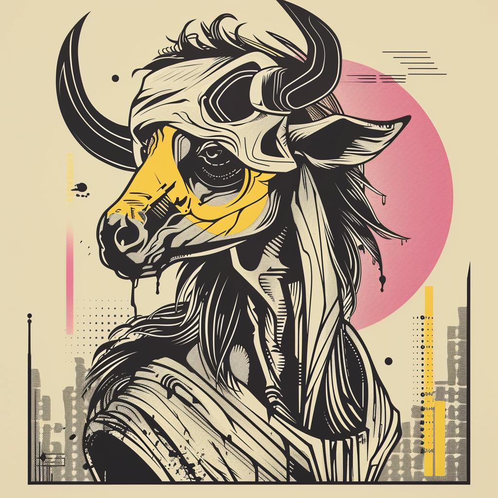 mythical  creature  bull  helmet  hybrid  fantasy  unique  strength  design  art 939625