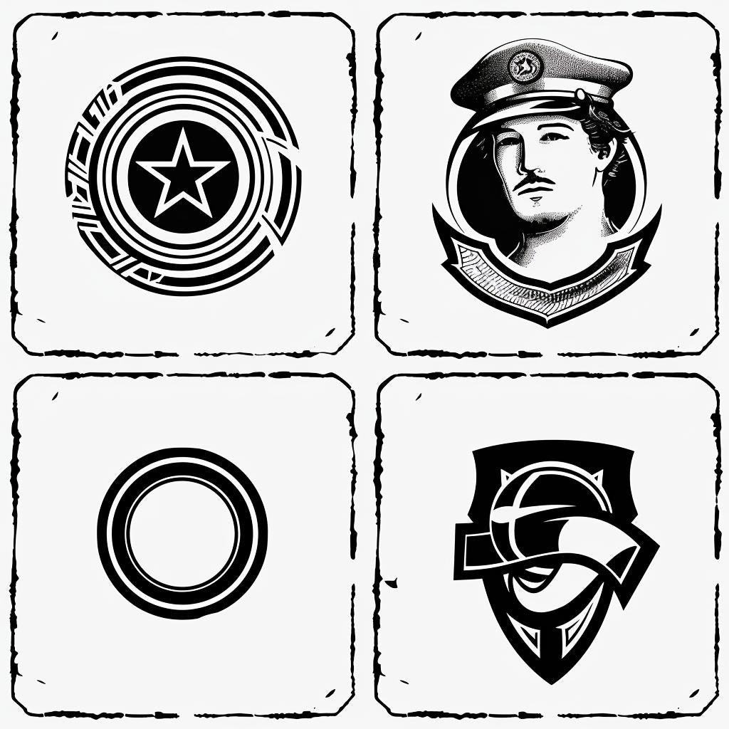 contact  sheet  logos  companies  black  white  graphic  design  layout  monochrome 958608