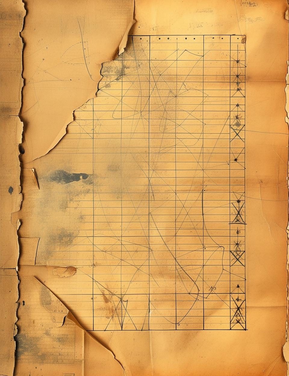 vintage  ledger  paper  drawing  stained  faded  patchwork  medieval  artwork  marginalia 961935