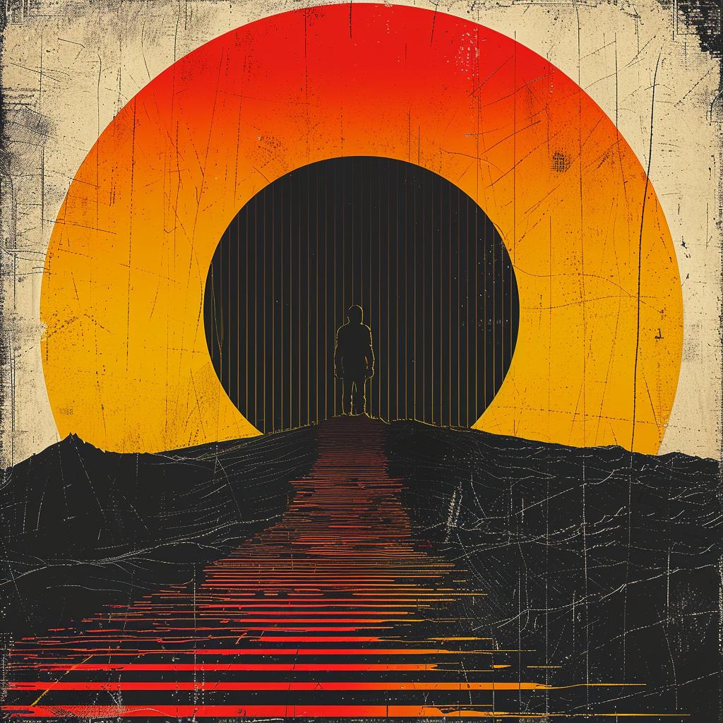 surreal  movie  poster  screenprinting  minimal  Saul  Bass  creative  hyper-realistic  design 960951