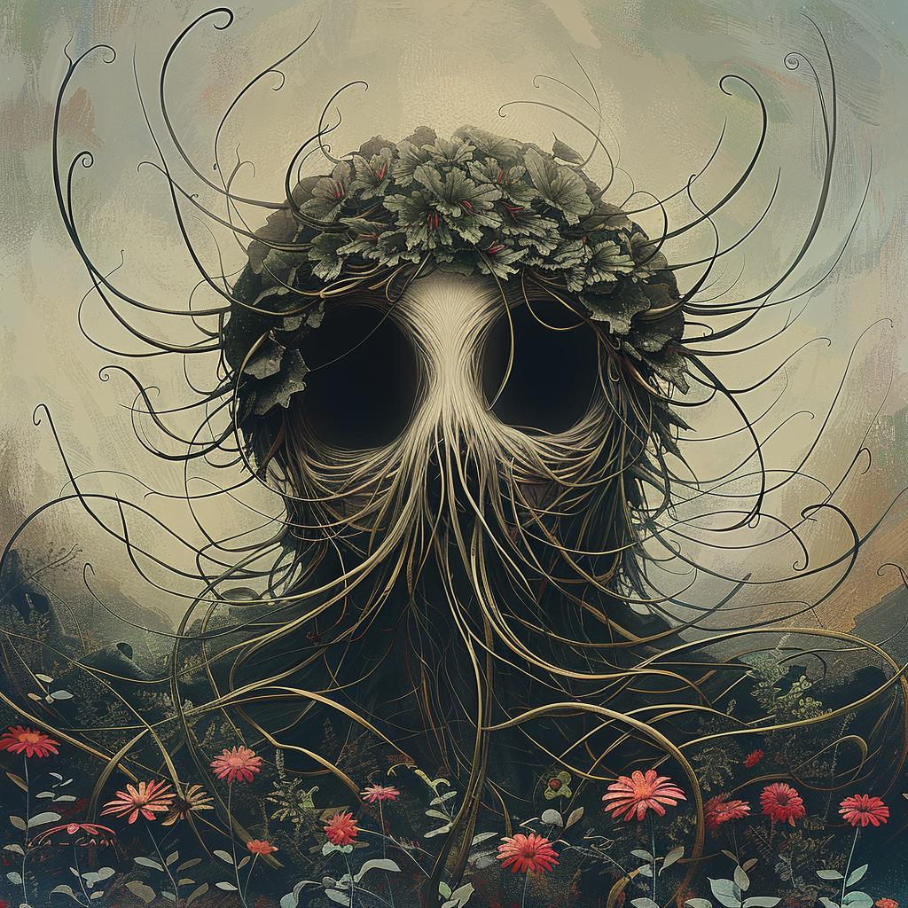 man  flowers  painting  head  vivid  colorful  surreal  artistic  nature  inspiration 967176