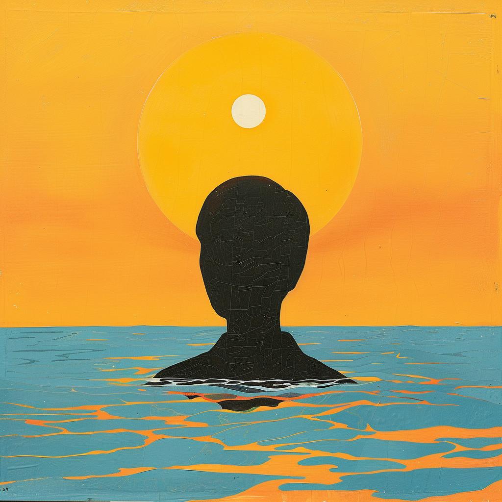 surreal  album  cover  painting  water  sun  creative  colorful  artistic  surrealism 1019250