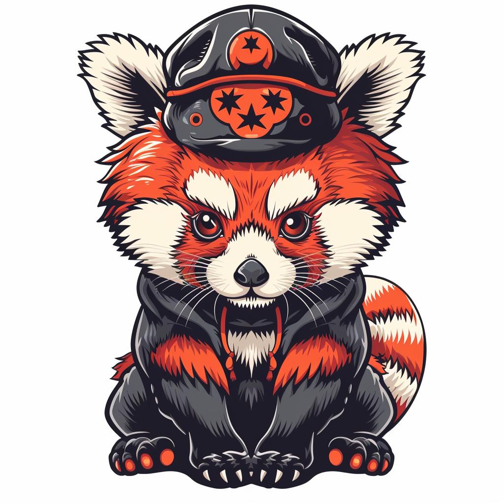 hat  cap  red  panda  cute  adorable  minimal  street  beret  baby 958602