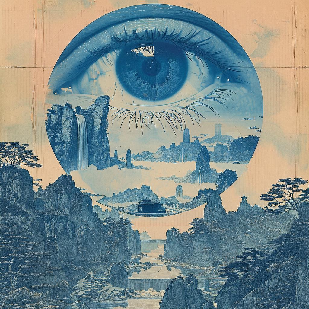 album  art  poster  eye  blue  white  graphic  design  visual  stylized 1026668