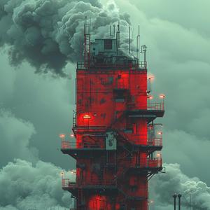 factory  industrial  clouds  minimalism  abstract  negative  space  fantasy  8k  details 1040539