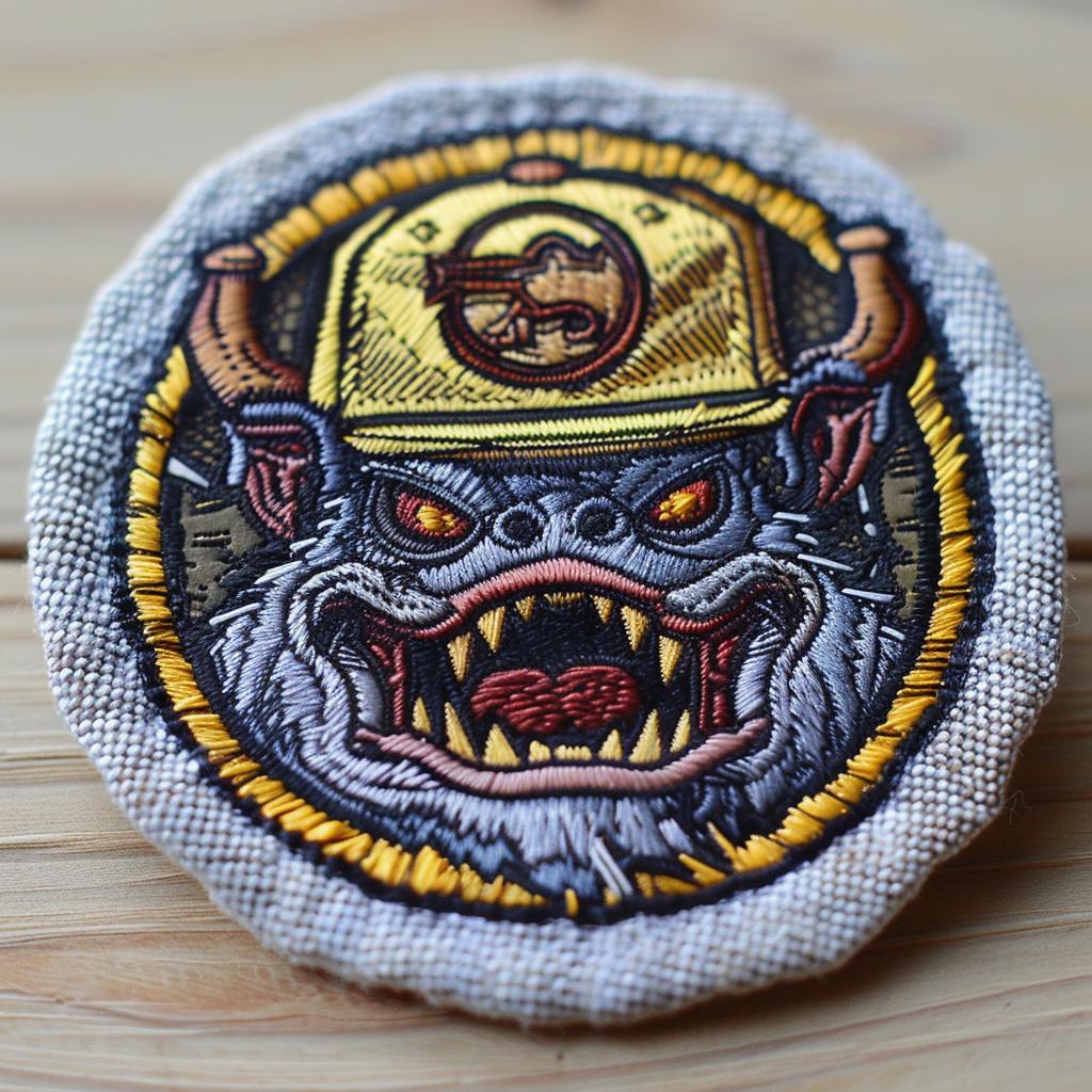 patch  streetwear  chenille  stitches  angry  creature  minimal  hat  colors  culture 954689
