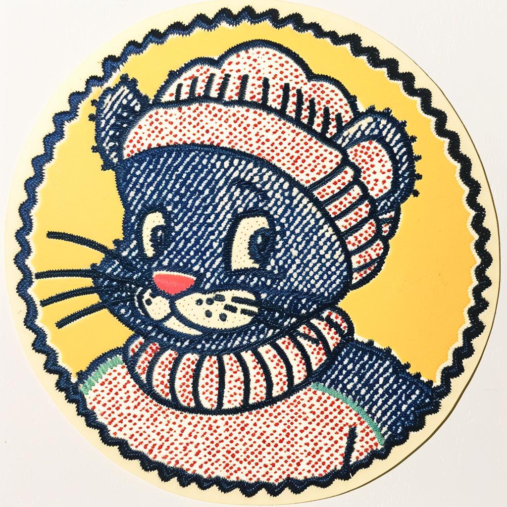 sticker  cat  hat  streetwear  simple  minimal  chenille  culture  design  urban 959633