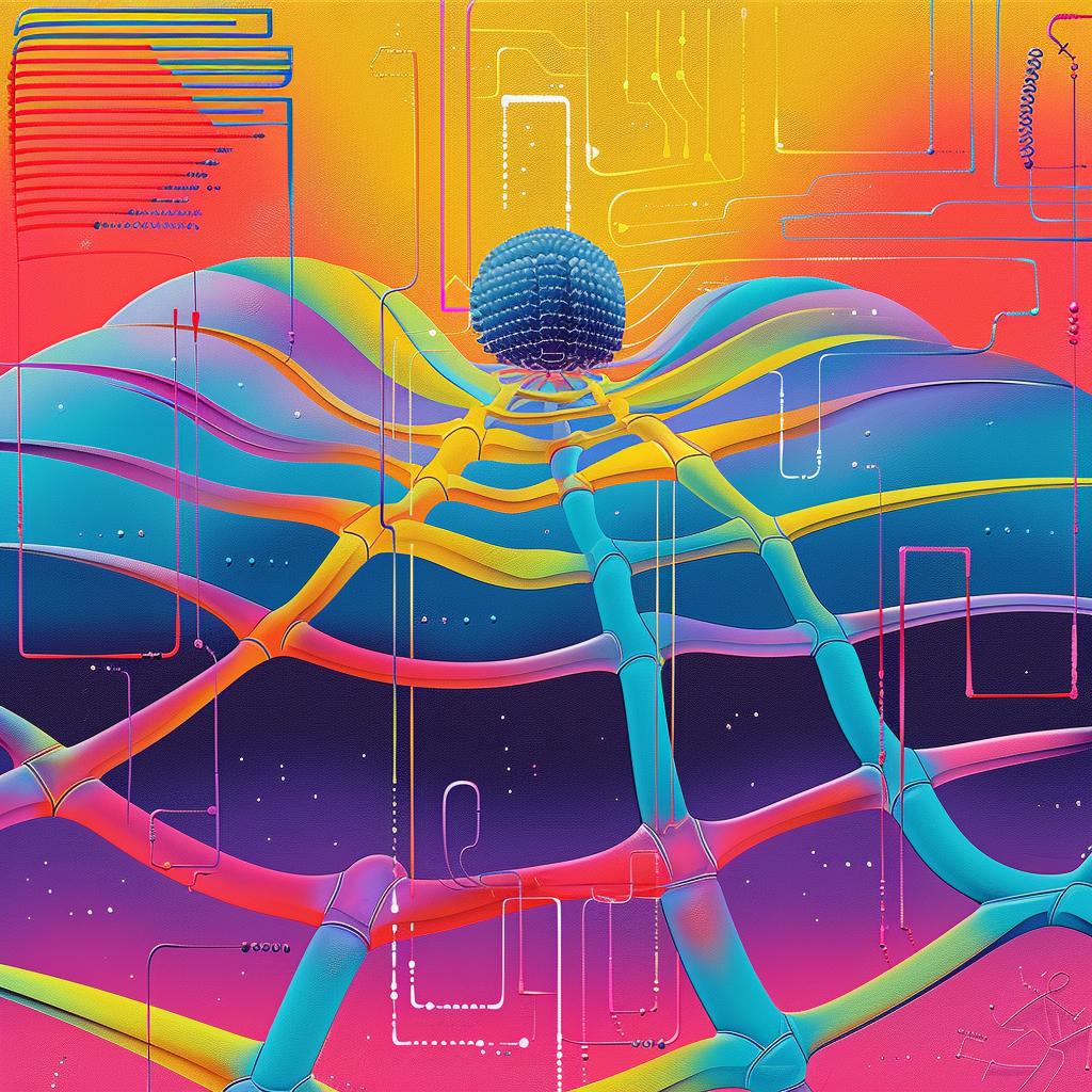 colorful  painting  ball  middle  abstract  vibrant  artwork  playful  imagination  composition 950258