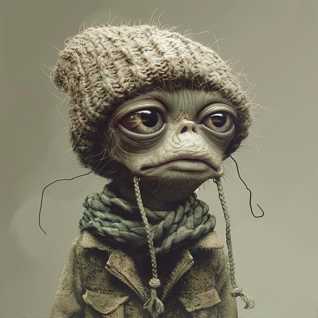 aggressive  streetwise  alien  hat  scarf  urban  minimal  culture  character  playful 956701
