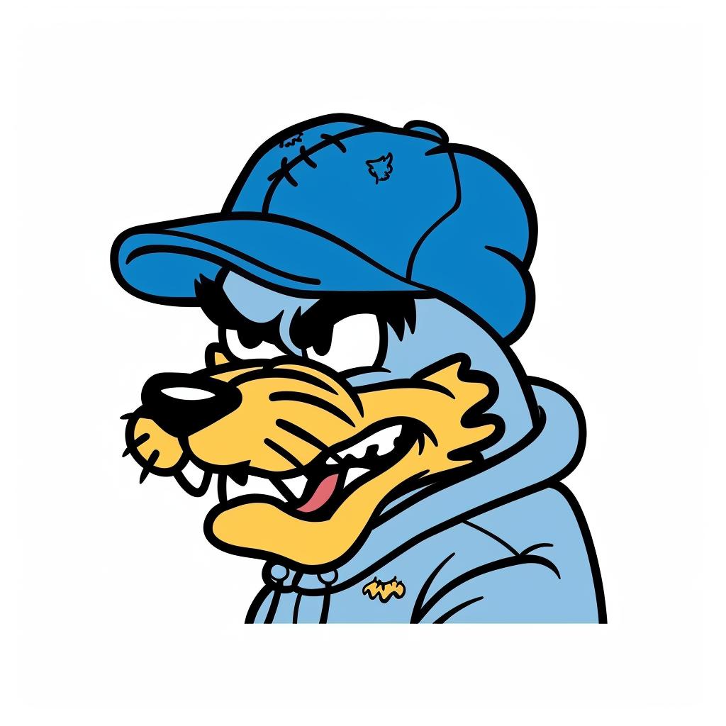 mascot  bluejays  baseball  streetwise  minimal  blue  yellow  humor  urban  anthropomorphic 955683