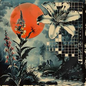 flowers  chromolithography  sun  painting  nature  colorful  bright  botanical  art  landscape 1038679