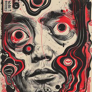 surreal  portrait  screenprint  symbolist  graphic  color  emotion  abstract  expression  design 1078549