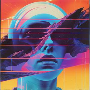 woman  mountain  poster  futuristic  sci-fi  symbolism  screenprint  art  surrealism  landscape 1079830