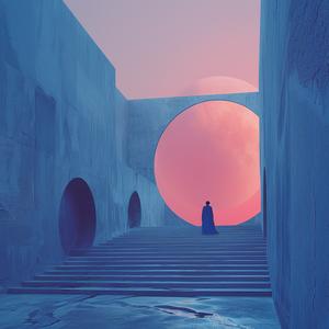surreal  photography  Moebius  minimalism  fantasy  abstract  negative  space  circular  building 1040622