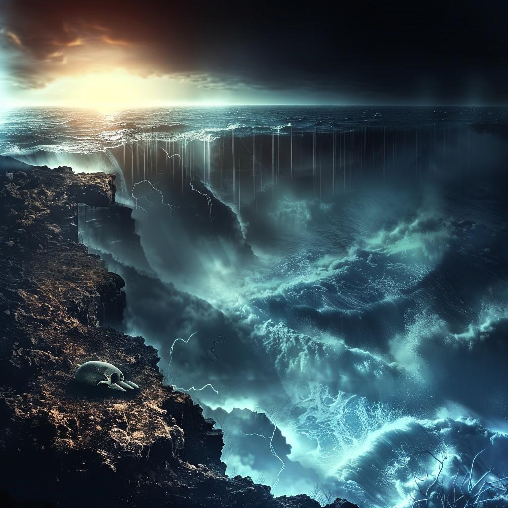 ocean  waves  fog  demon  atmosphere  fear  unease  surreal  foreboding  photography 1026352