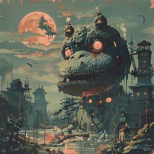 monster  river  painting  creature  water  illustration  surreal  dark  artistic  mysterious 1051940