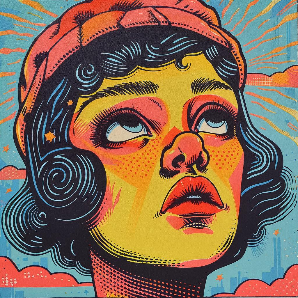 poster  woman  colorful  portrait  Max  vibrant  art  modern  expressionism  bold 929651