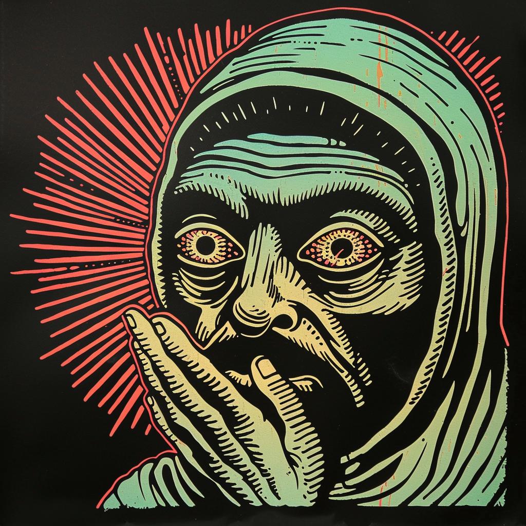 ملصق عين، هودي، غموض، روحاني، رسم توضيحي، SaulBass Graphic 930380