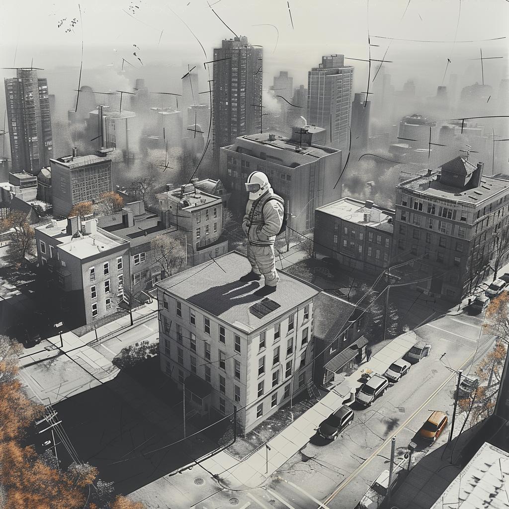 man  building  blackwhite  photography  urban  perspective  view  landscape  rooftop  axonometrics 969633