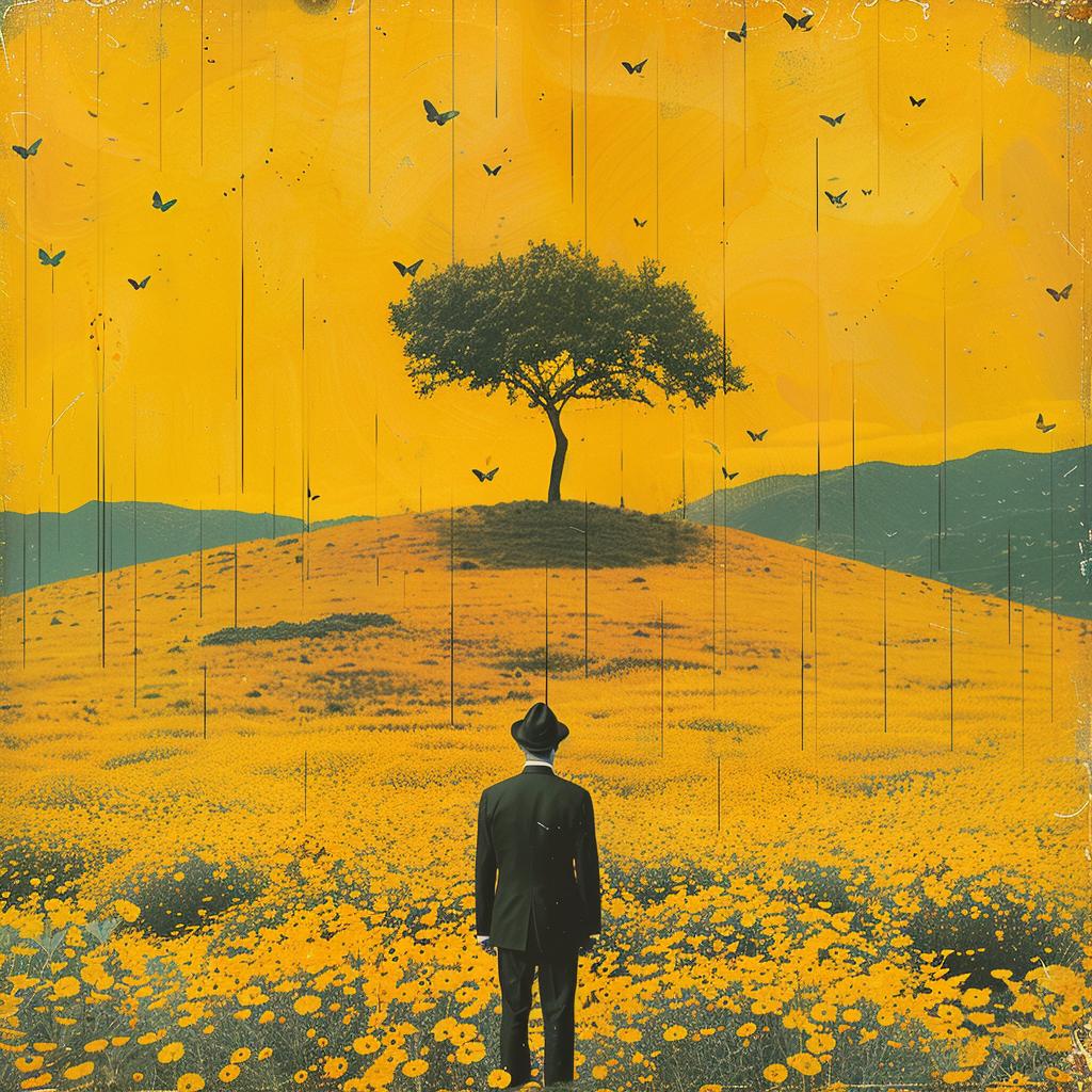 album art  Sandy  Skoglund  Risograph  Magritte  horror  art  tree  life  path 1026554