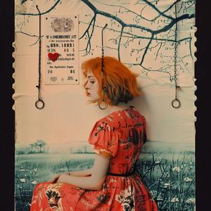 woman  red  hair  tree  nature  artistic  portrait  color  illustration  stylistic 1063723