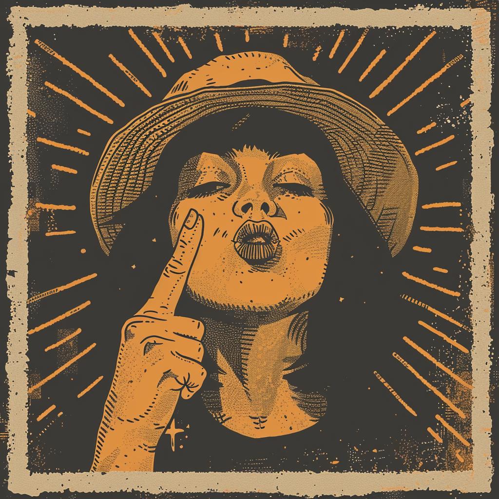 woman  hat  finger  provocative  art  charles  burns  expression  attitude  bold 928566