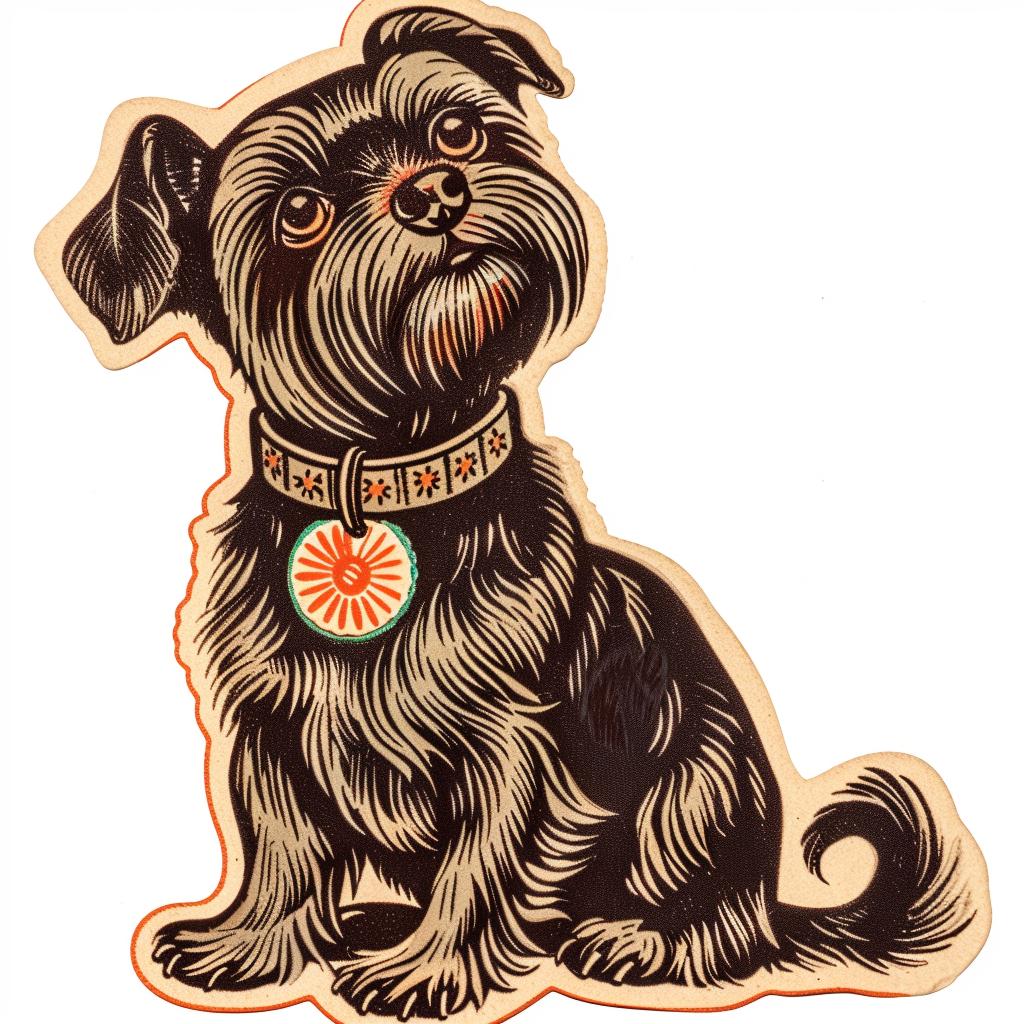 dog  black  collar  bow  pet  adorable  portrait  white  background  cute 942756