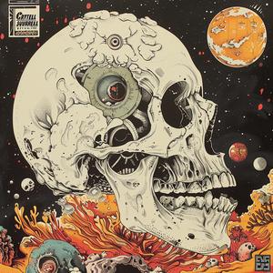 album  cover  person  abstract  surreal  Todd  White  Risograph  symbolist  art 1078581