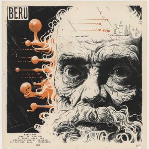 ملصق فيلم beru عمل فني توضيحي تصميم ملون تفاصيل رسومية بصرية 1065898