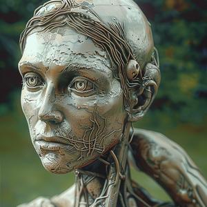 bronze  statue  woman  head-body  artwork  elegance  figurative  installations  realism  detailed 1036921