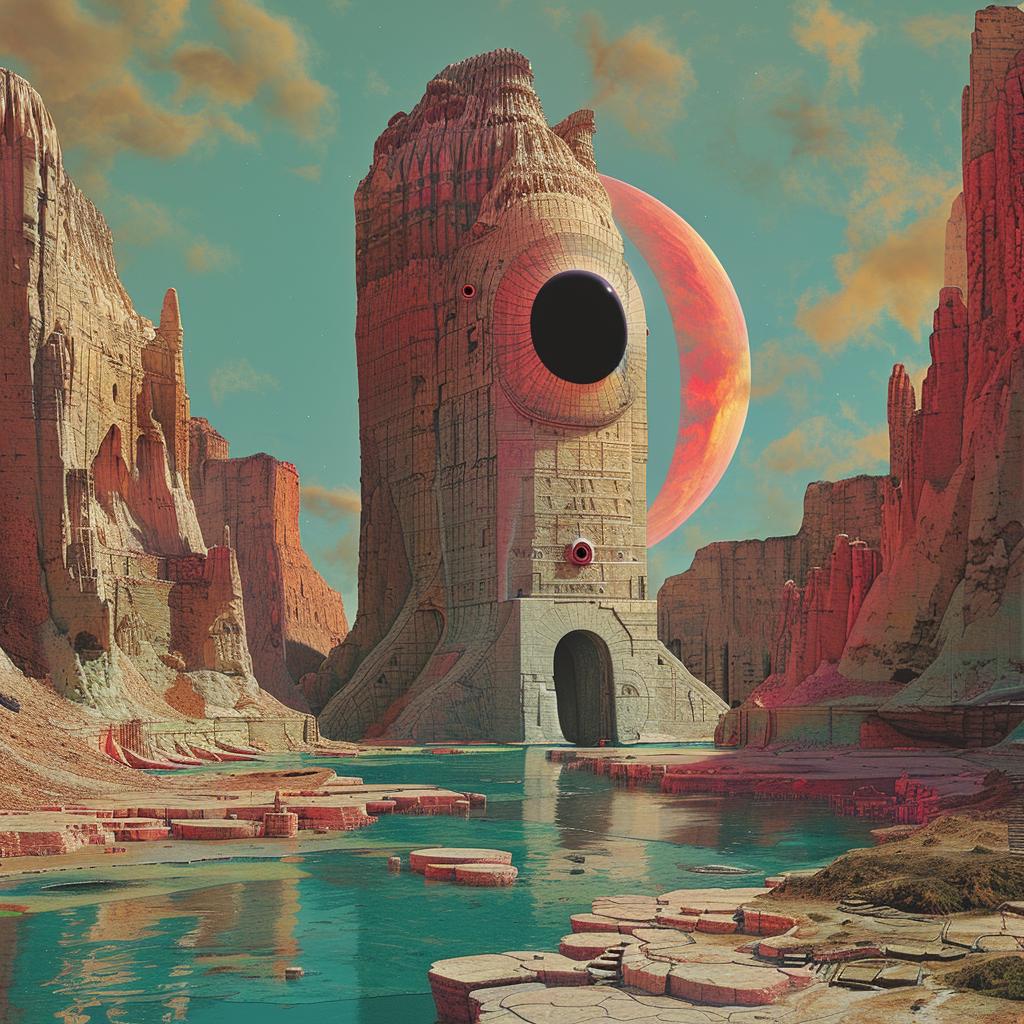 surreal  album  cover  anaglyph  naturalistic  spiritual  terror  occult  technicolor  eye 974955