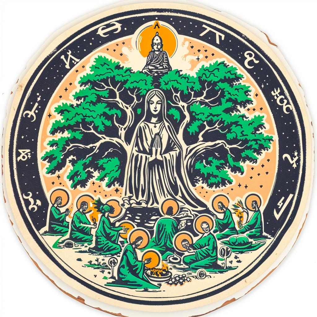 provocative  art  nature  tree  people  dark  occult  sticker  introspective  spiritual 932221