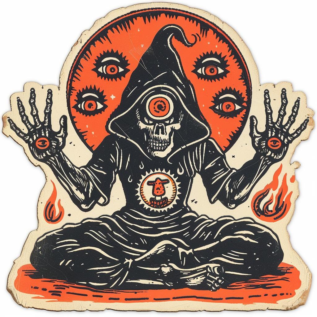 provocative  introspective  naturalistic  spiritual  terror  dark  occult  art  grim  reaper 934950