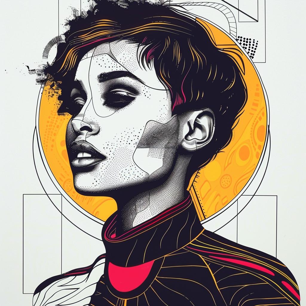 PopArt  KerryWashington  AfricanAmerican  model  shorthair  TroyBrooks  whitebackground  digitalart  illustration  artwork 938972