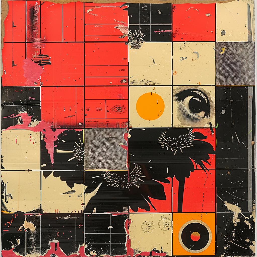 abstract  impressionism  collage  Rauschenberg  graphic  design  colorful  flowers  geometric  modern 942670