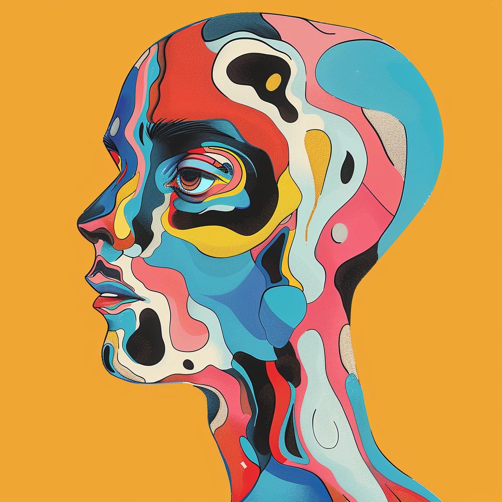 surreal  tattoo  album  abstract  colorful  painting  head  digital  art  creative 977051
