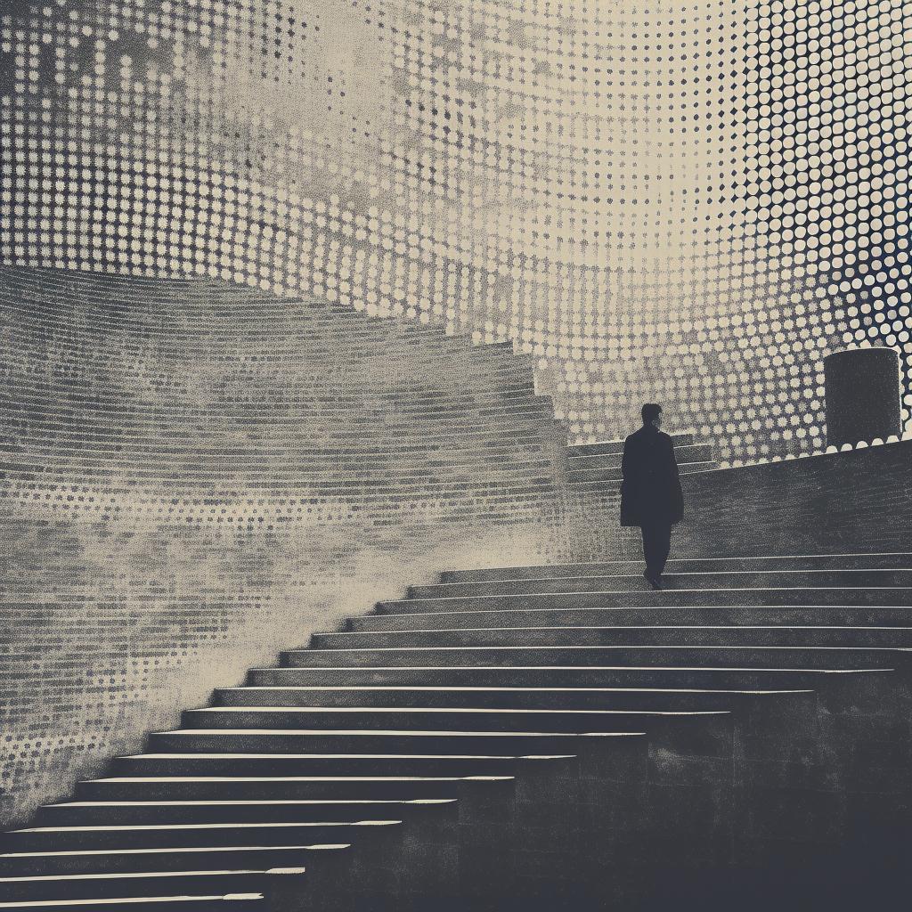 capitol  stairs  collage  foundfootage  halftone  absurdism  analog  textured  mixedmedia  Escher 1020932