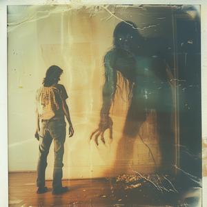 monster  Polaroid  terrifying  1974  photography  fear  childhood  creature  imagination  darkness 1074053