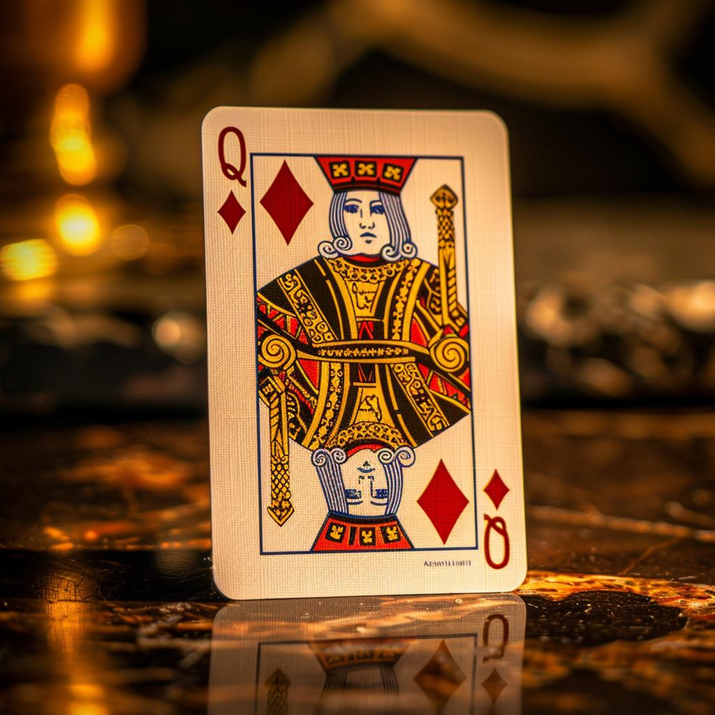 playing  card  Freddie  Mercury  queen  mirrored  design  illustration  style  art 1029287
