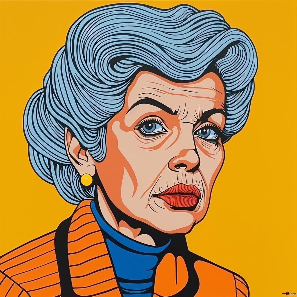 portrait  woman  blue  eyes  older  realism  art  paint  expression  gray 972611