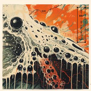 octopus  bubbles  painting  abstract  graphic  encaustic  art  colorful  aquatic  Emek 1065852