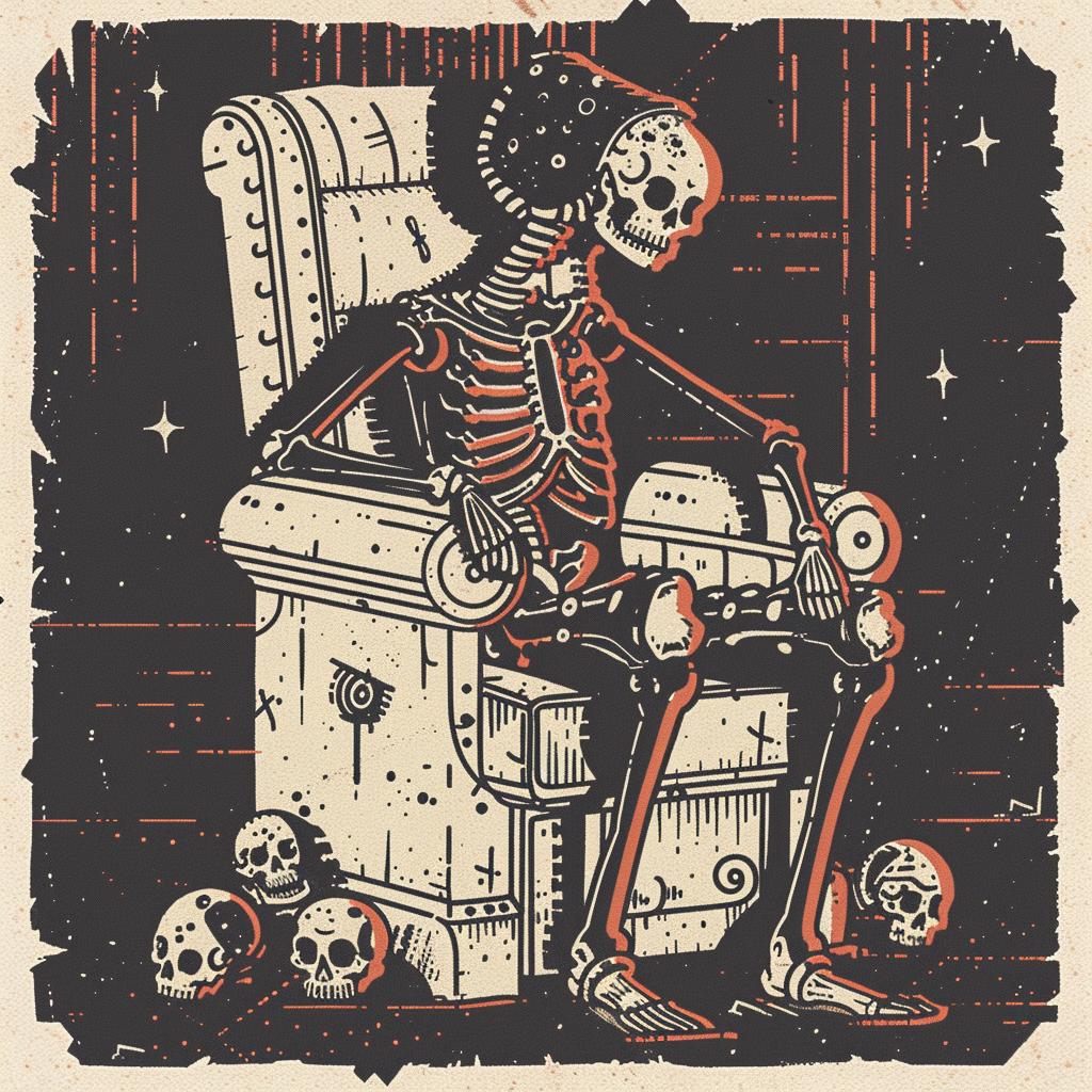 skeleton  chair  skulls  dark  arts  occult  introspective  spiritual  imagery  mood 931834