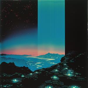 Moebius  poster  mountain  blue  black  white  dark  intricate  details  spiritual 1077172