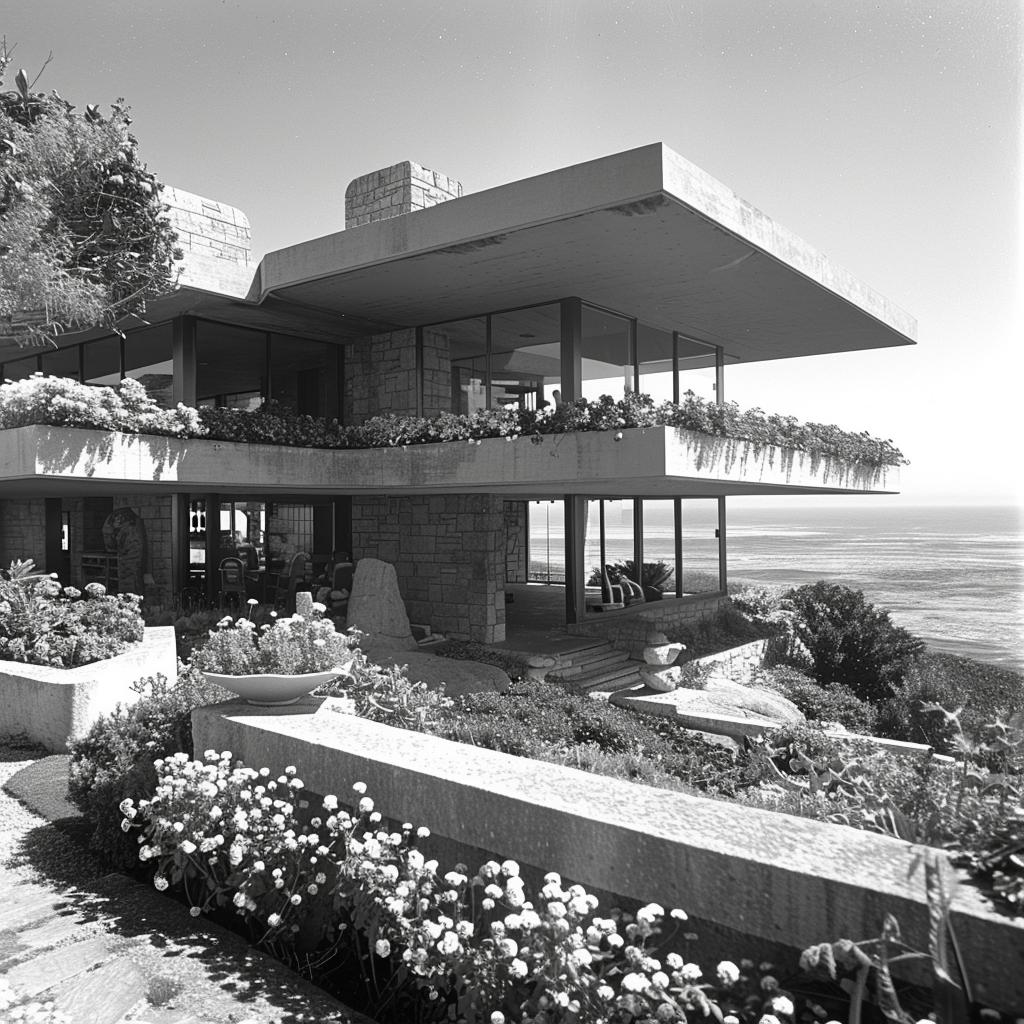 photography  black  white  house  flowers  architecture  nature  contrast  design  artistic 1036236