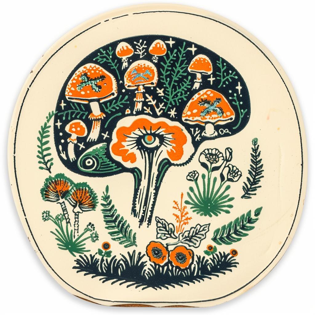art  provocative  design  plate  colorful  abstract  metaphysical  interdisciplinary  orange  green 934603