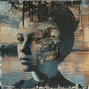 woman  skull  tree  background  surreal  claude cahun  conceptual  dark  strange  iconic 1039990
